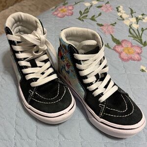 Vans off the Wall Comfy Cush Hi Pretty Guardians Sailor Moon Kids Size 10.5